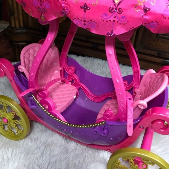 Barbie 2pc Collapsible Convertible Sparkle Hot Air Balloon and Carriage - Picture 9 of 16